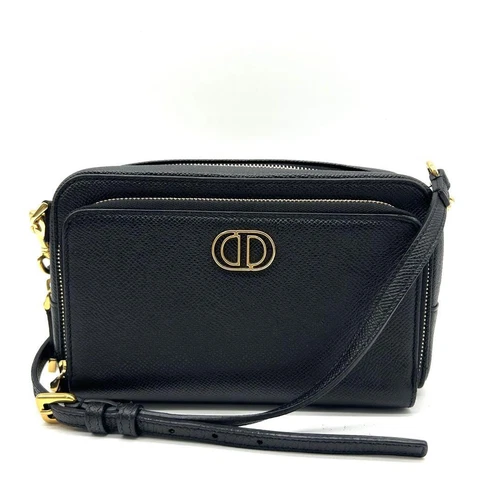Sac bandoulière Christian Dior Caro noir