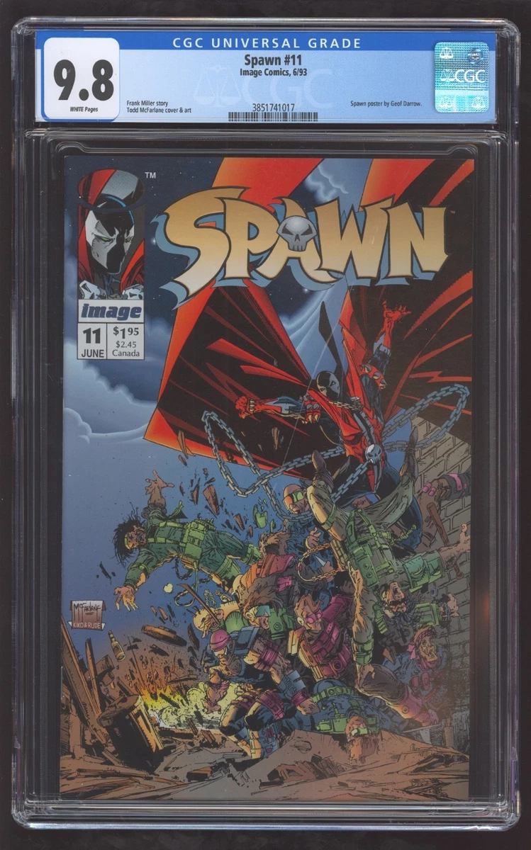 Spawn Certified Guaranty Company (CGC) 9.8 Near Mint/Mint Comics