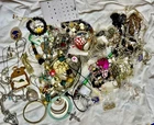 3 Pound Lbs Unsorted Huge Lot Vintage Costume Jewelry & New Pcs Mixed Tangled
