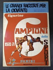 Album PANINI Campioni dello Sport 1970-71 vuoto con cedola