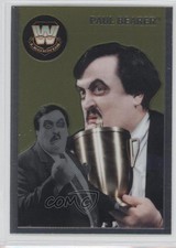 2007 Topps Heritage WWE Chrome Heritage II Paul Bearer #72 0e3