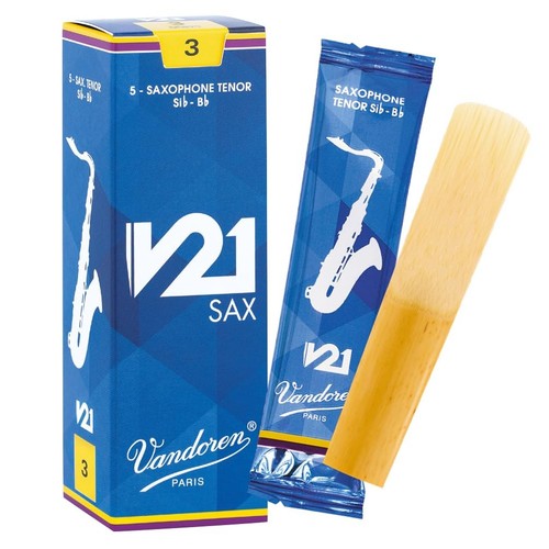 SR823 Saxofón Tenor V21 Cañas Fuerza 3; Caja de 5