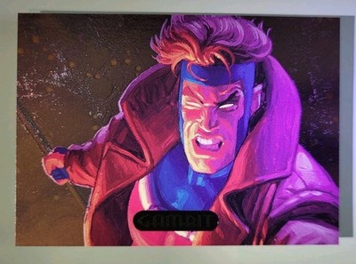 1994 Fleer Marvel Masterpieces X-Men Gambit #5 Power Blast