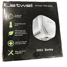 Jetwell High Speed Jet Air Hand Dryer Model 2902 Mirror Finish
