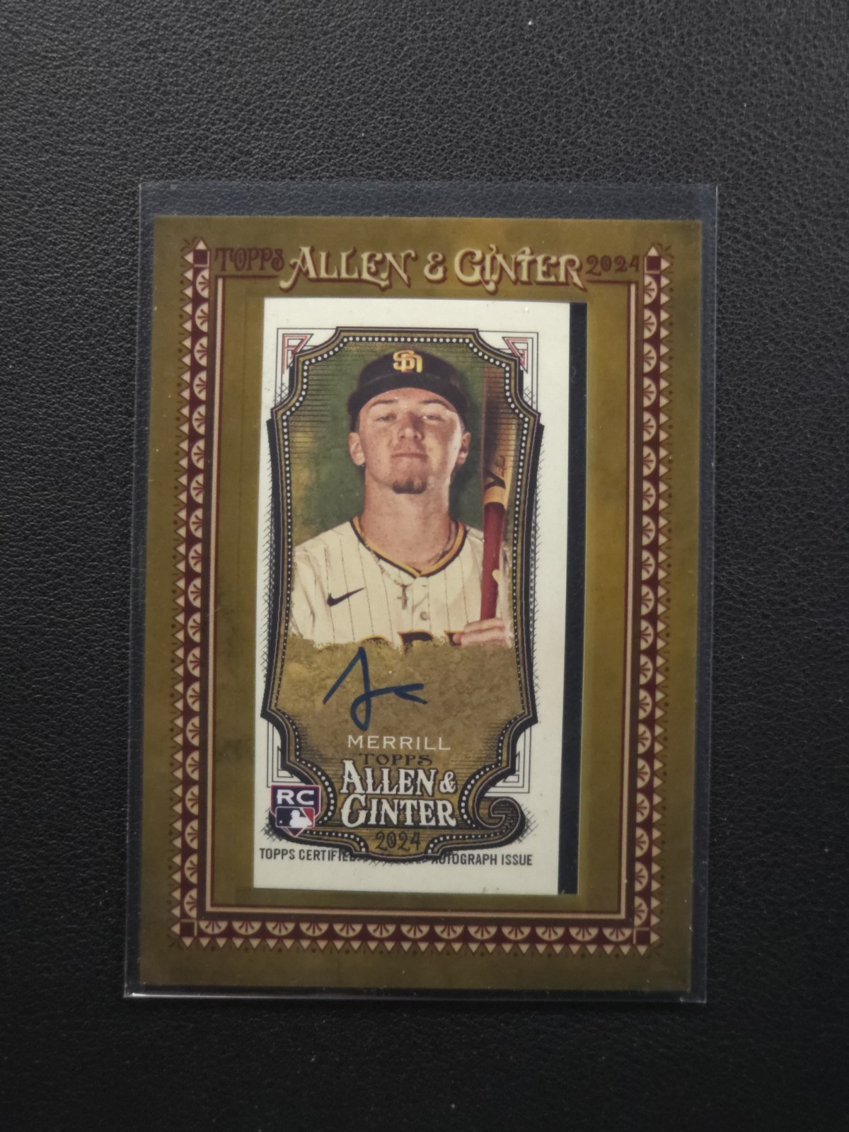 2024 Topps Allen & Ginter - Mini Baseball Autographs Jackson Merrill #MA-JME...