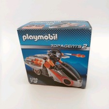 Playmobil 5288 - top agents 2 - motorcycle and secret agent / new and sealed box