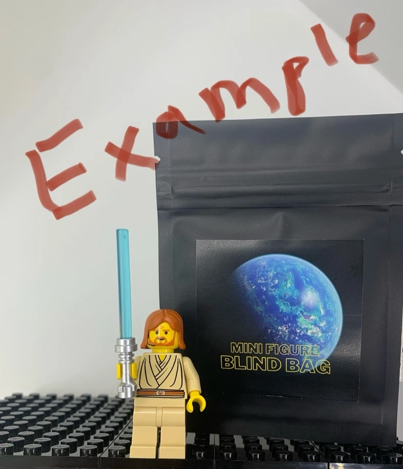 LEGO VINTAGE Star Wars Misterioso Minifigura Bolso Ciego (Pre-2015) Juego 100% Genuino Foto 2 de 2
