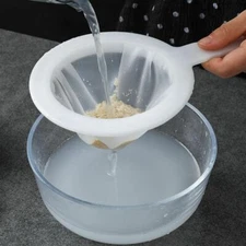100/200/400 Mesh Ultra-Fine Kitchen Nylon Mesh Plastic Strainer, Filter Sieve 