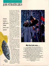 Vintage Print Advertisement Ivana Trump My first Job