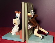 Figurine Serre-livre Tex Avery Loup et Droopy Démons et Merveilles, Looney Tunes