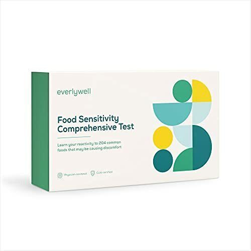EverlyWell Food Sensitivity Comprehensive Self Test Kit - White (204 Count)