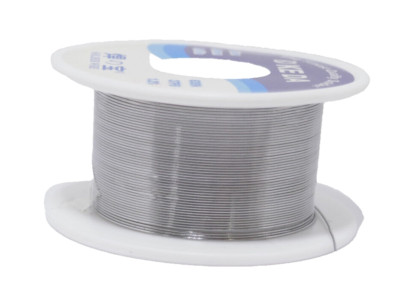 Lötzinn 0,4mm bleifrei Lötdraht lead free solder wire Ultra dünn Ca 25 G