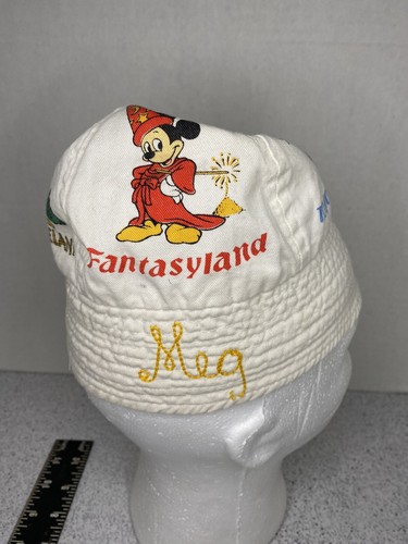 Disney Disneyland Vintage Bucket Hat Souvenir Mickey Mouse Minnie Donald Goofy - Picture 5 of 6