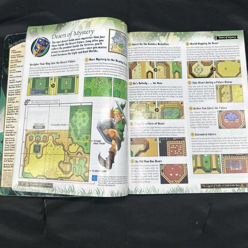 Legend Of Zelda Link To The Past Official Nintendo Guide Book Game Boy Advance - Picture 9 of 9