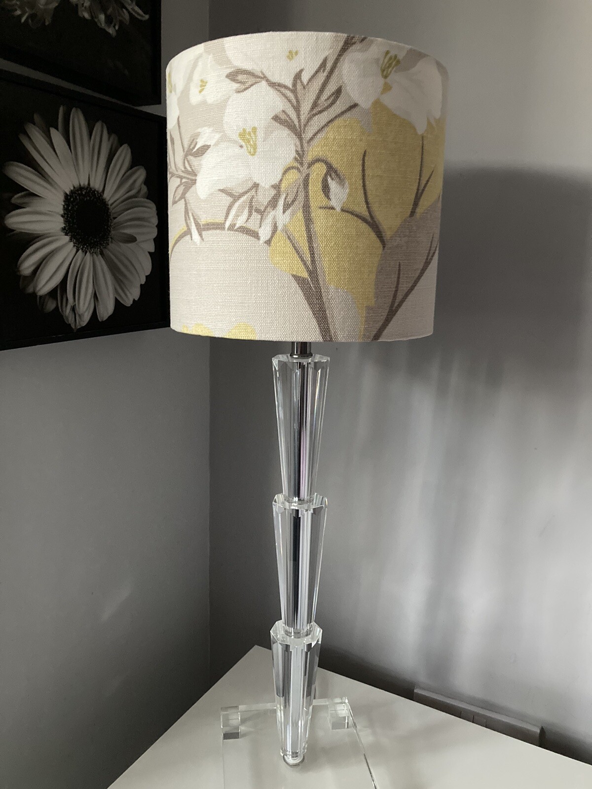 Handmade Lampshade Laura Ashley Millwood Duck Egg OR Camomile Drum