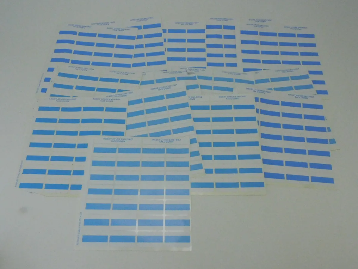 14 Sheets Of New Vintage KMart Price Tag Stickers. 392 Total Code