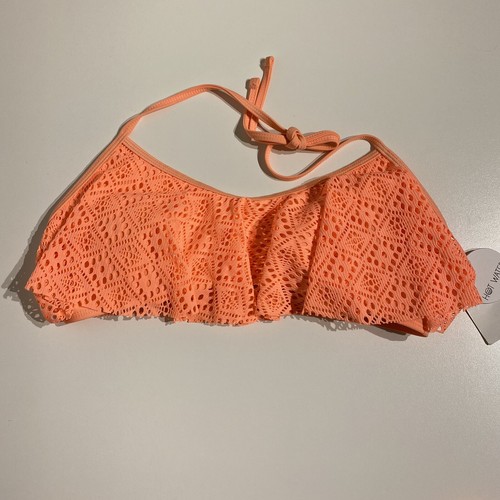Bikini naranja playa/piscina con azulejos de agua caliente talla XL - Imagen 2 de 6