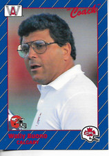 1991 All World Canadian Football CFL Wally Buono Card #27