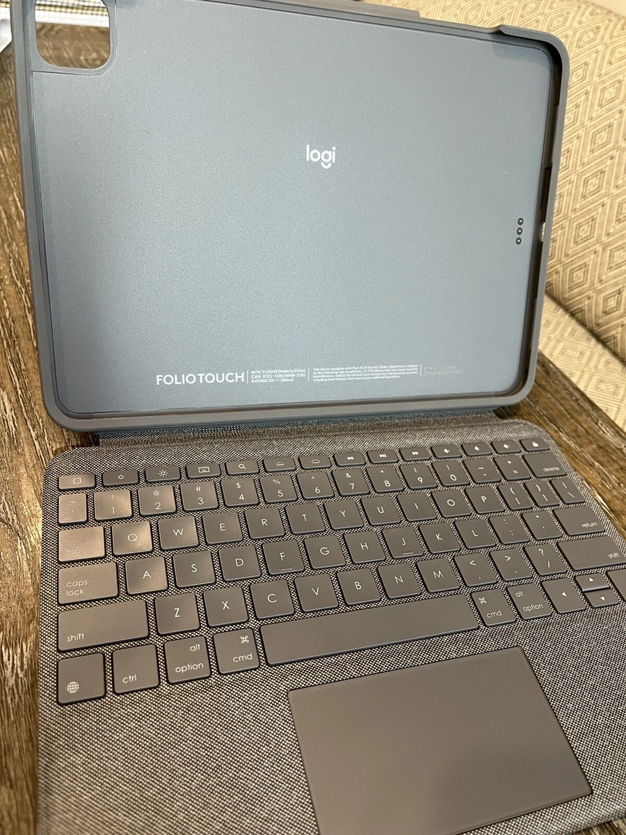 Logitech Folio Touch iPad Pro 11-inch (1st, 2nd, 3rd gen) Keyboard 