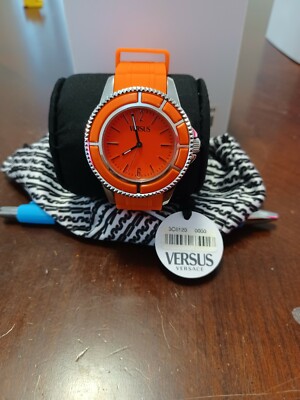 Versace Versus 3C6120 Unisex Orange Watch | eBay display picture 2
