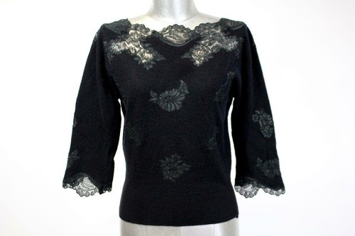 Gcds maglione corto con stampa - di colore nero farfetch pullover neri -  Stileo.it