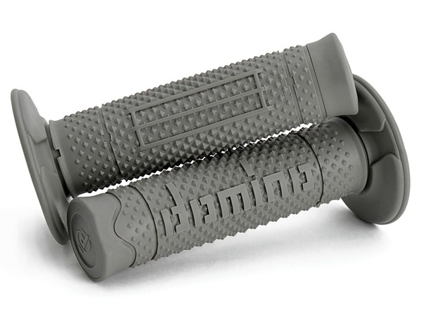 Paar Domino Soft Plus Universale Motorradgriffe Grau 120Mm Geschlossen-image