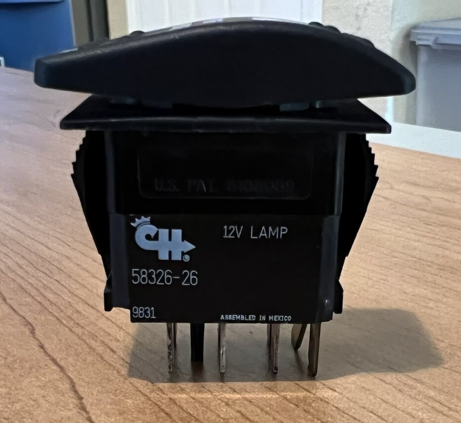 58326-26 Cole Hersee Left Heater Fan Rocker Switch Thomas Bus 52003131 ...