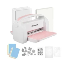 Manual Die Cutting Machine and Embossing Machine, 9'' Opening Size for Cardma...