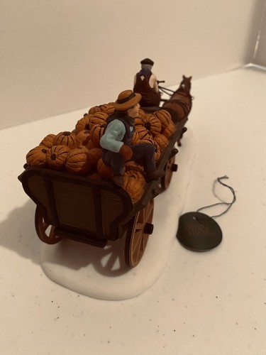 Department 56 ~ "Harvest Pumpkin Wagon" Heritage Village Collection 56591 ~ 1995 - Picture 7 of 13
