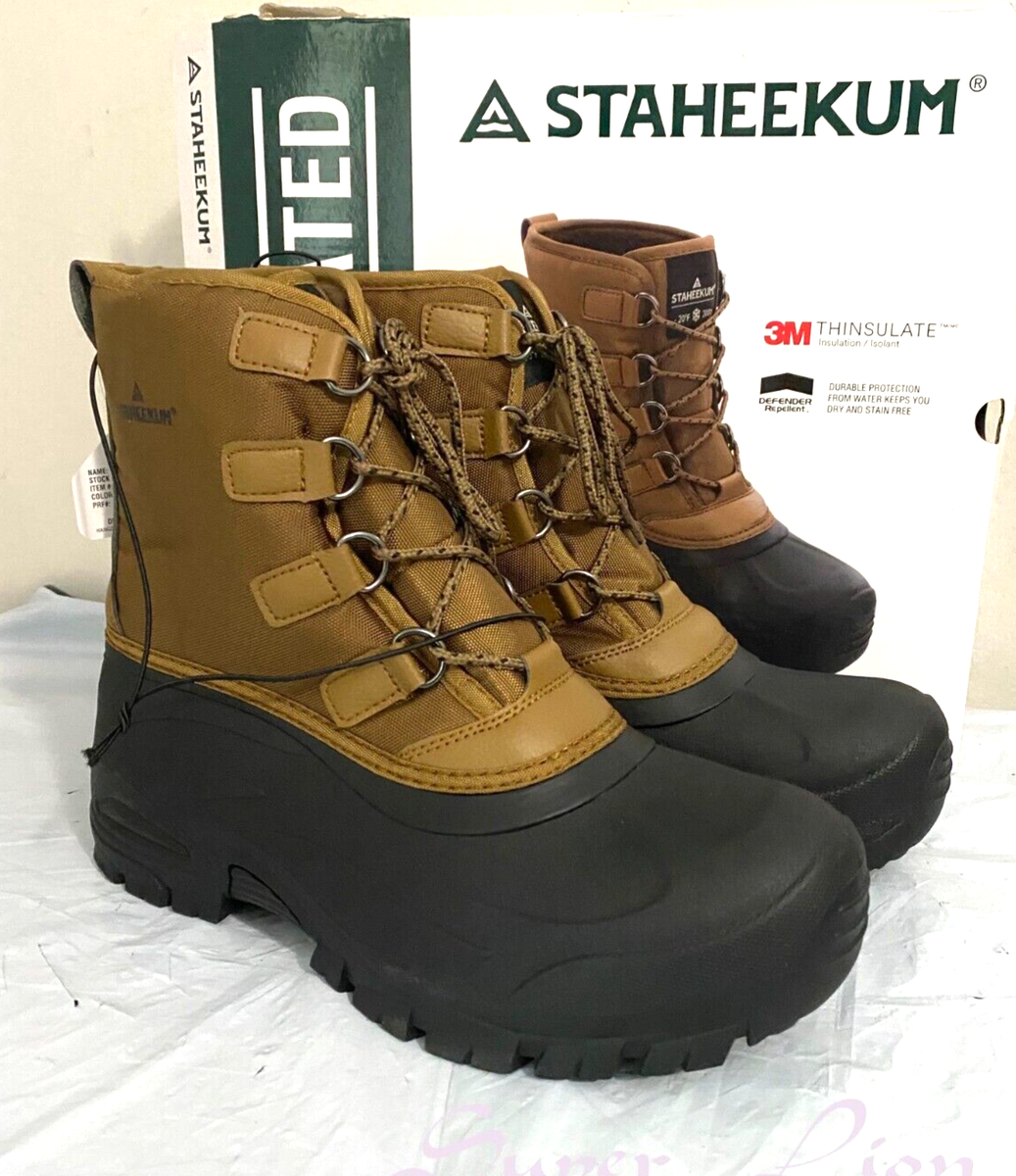 Staheekum Men\'s Memory Foam 3M Thinsulate Snow Boot Amazon.com | Staheekum Men main image 4