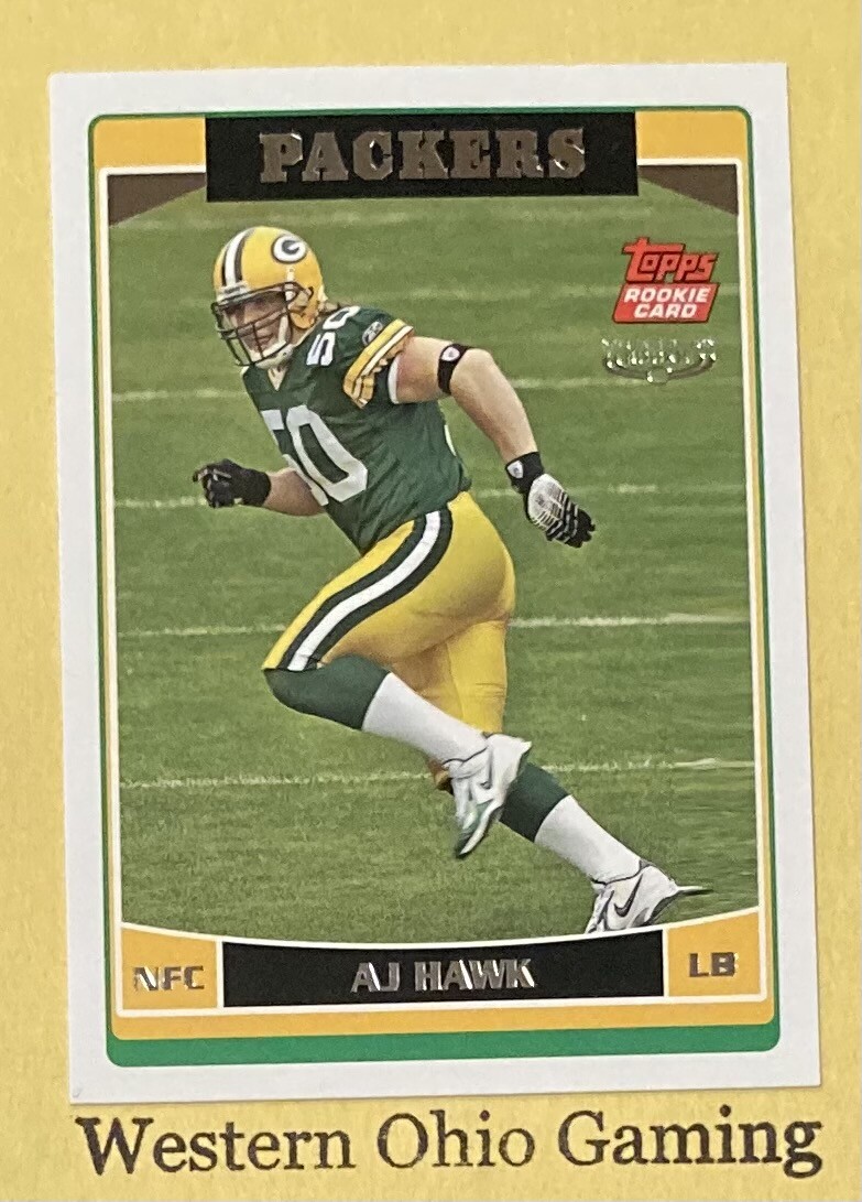 2006 Topps Special Edition A.J. Hawk #360 Rookie Card