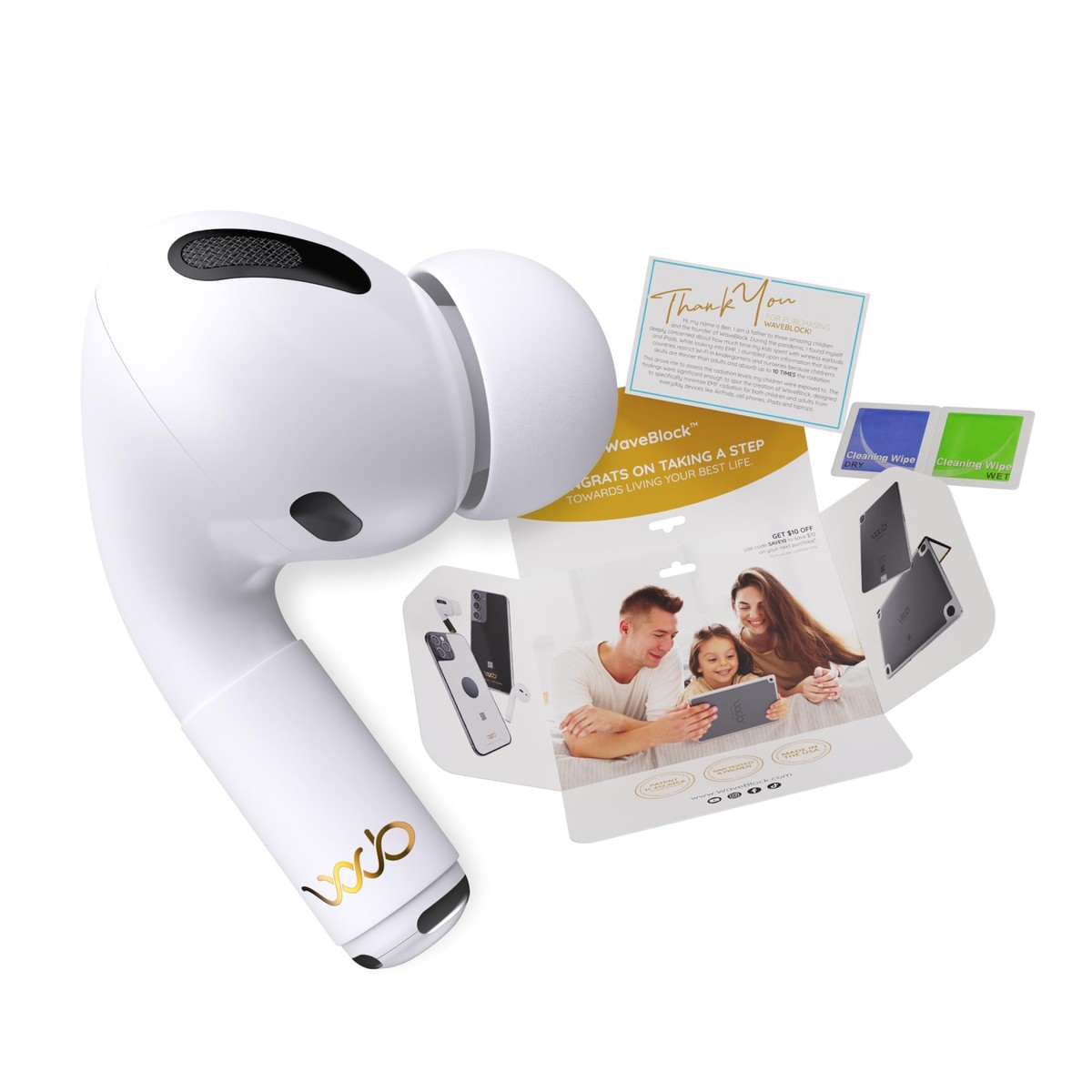 EMF Protection Sticker for AirPods Pro, The Only Real 
