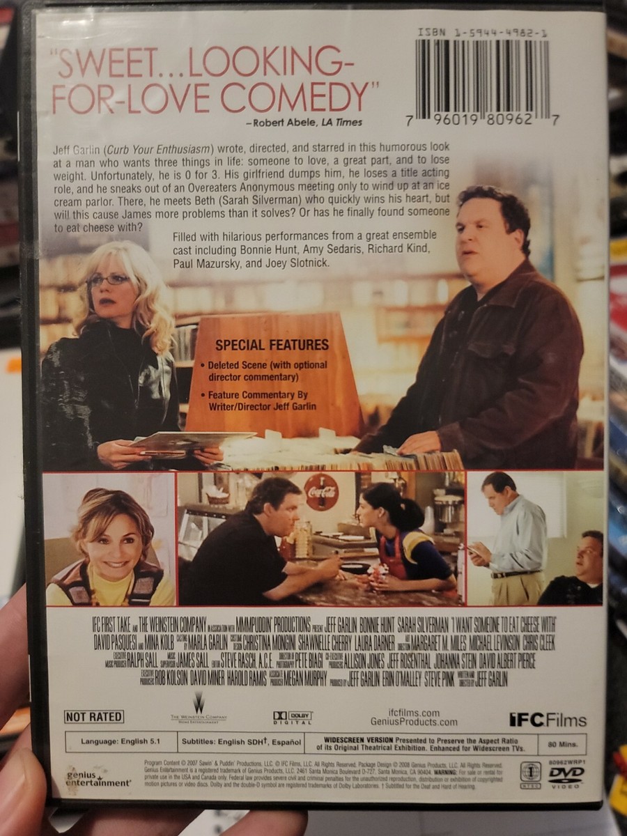 I Want Someone To Eat Cheese With 2007 DVD | eBay