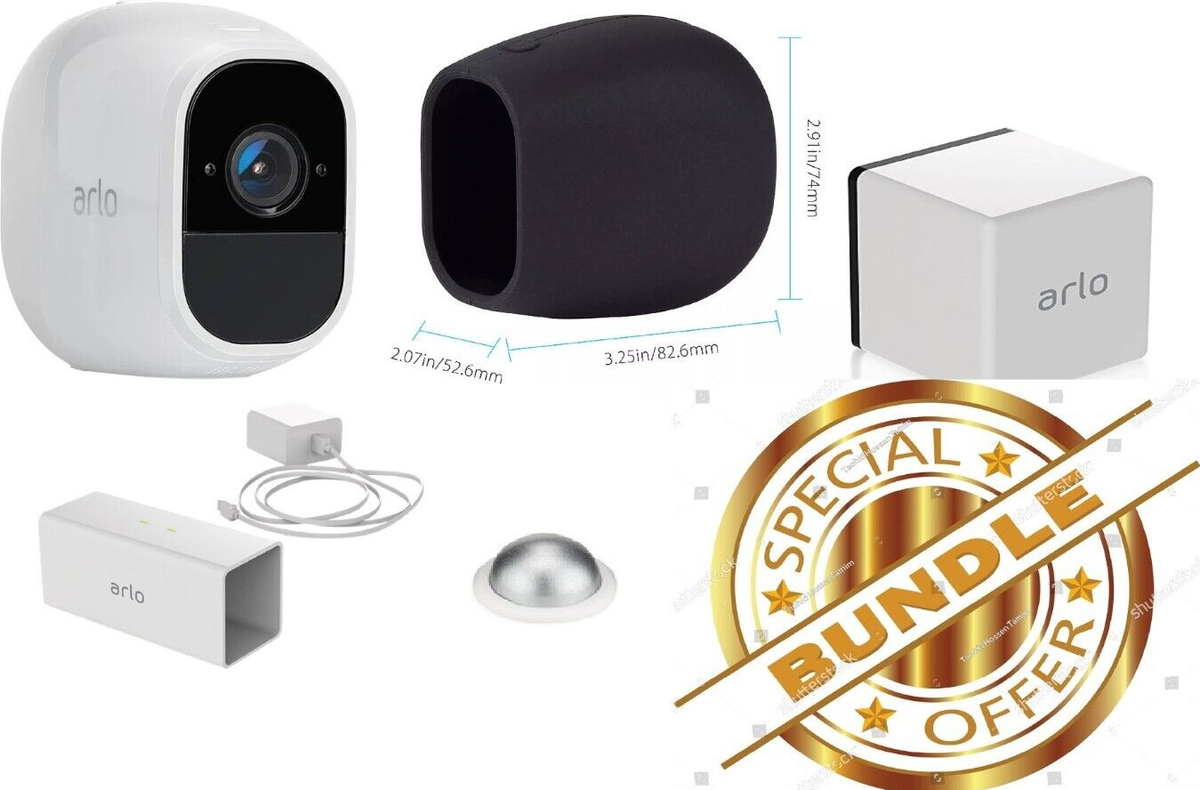 BUNDLES Netgear Arlo Pro VMC4030P 1080p HD Add-On Wireless Camera
