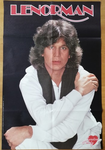GERARD LENORMAN affiche promo poster ancienne 70s originale caroline melody