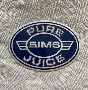 Vintage skateboard sticker Sims Hobie G&S NOS Deck Santa Cruz Powell Alva Skate