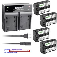 Kastar Battery AC Rapid Charger for Sony NP-FM500H a450 DSLR-A450L DSLR-A450Y