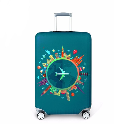 18"-32" Travel Luggage Protector Suitcase Dust Cover Case Proof Bag Anti-Scratch - Picture 3 of 51