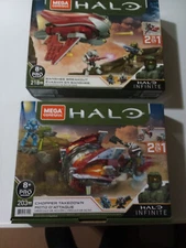 mega construx halo infinite banshee breakout & chopper takedown nib