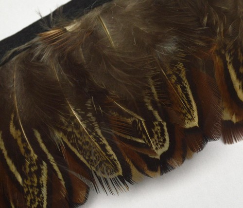 (Yh) Guinea/Hen/Hackle/Pheasant Feather Fringe Craft Trim EarRings Fascinator - Picture 83 of 200