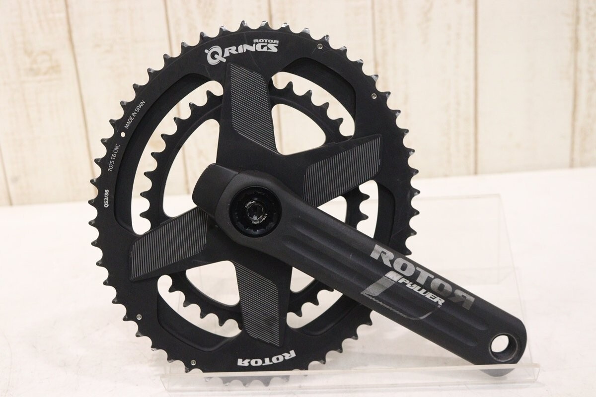 ROTOR パワーメーター カーボン 52/36 パワーメーター付きクランクセット | ROTOR Bike Components