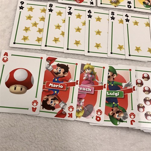 Super Mario Deck Playing Cards Nintendo Promotional “Not For Resale” 2020 SEALED - Picture 10 of 15