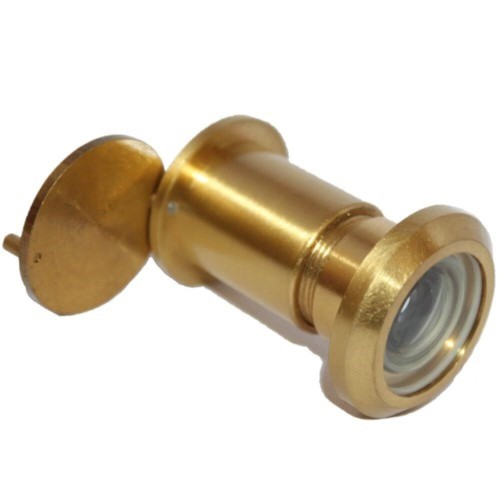 Door Eye Viewer Apartment Security Brass Door Peephole 180 Degree 3 Inch - Bild 1 von 2