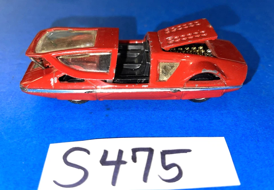 POLITOYS TOYS VINTAGE FERRARI 512 S MODULO M17 DIECAST CAR 1/32 SCALE - Image 2 of 4