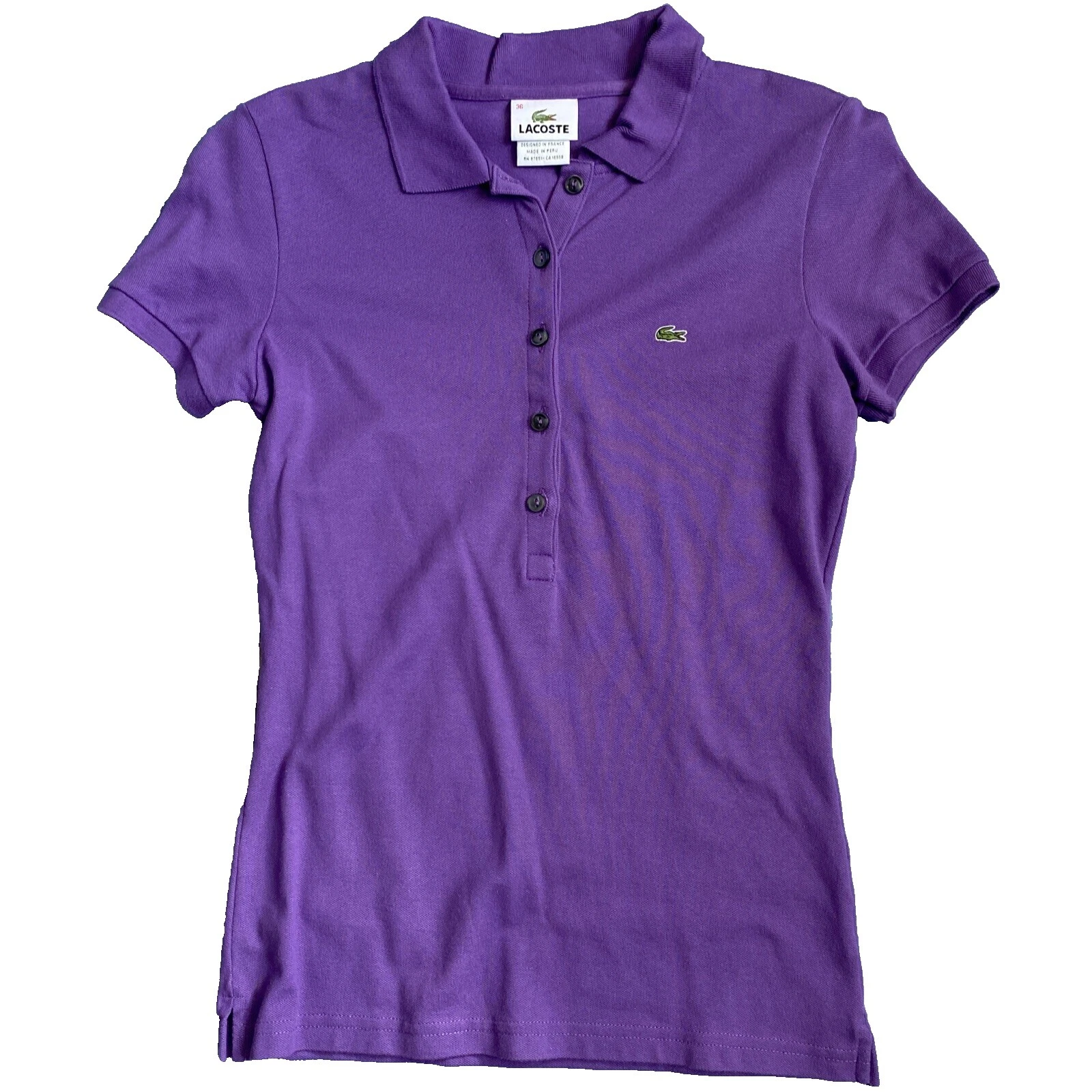 Lacoste Cotton Blend Activewear Tops for Women