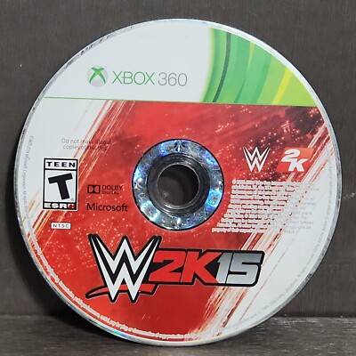 WWE 2K15 (Xbox 360) Disc