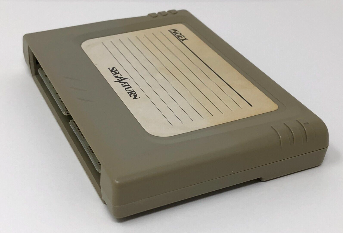 Sega Saturn Backup Power Memory Cartridge HSS-0138 External