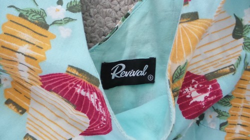 Vestido Revival Fit n Flare Años 50 Talla 8 Excelente Estado Totalmente Forrado - Imagen 4 de 5
