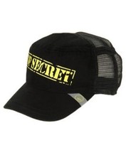 GYMBOREE SPY GUYS BLACK Top Secret BASEBALL HAT 3 4 5 7 NWT