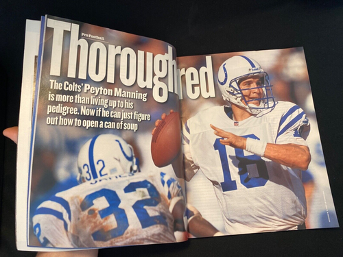 Sports Illustrated Nov. 22, 1999 Peyton Manning 1st Pro Cover - Picture 7 of 12